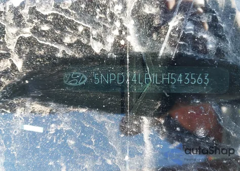 2020 Hyundai Elantra Se z USA, uszkodzony, nr VIN 5NPD74LF1LH543563